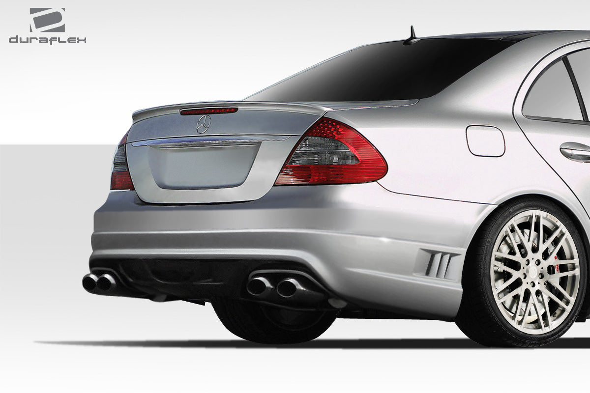 Extreme Dimensions Duraflex W-1 Rear Bumper Cover Compatible With 2003-2009 Mercedes E Class - 1 Piece - 112234