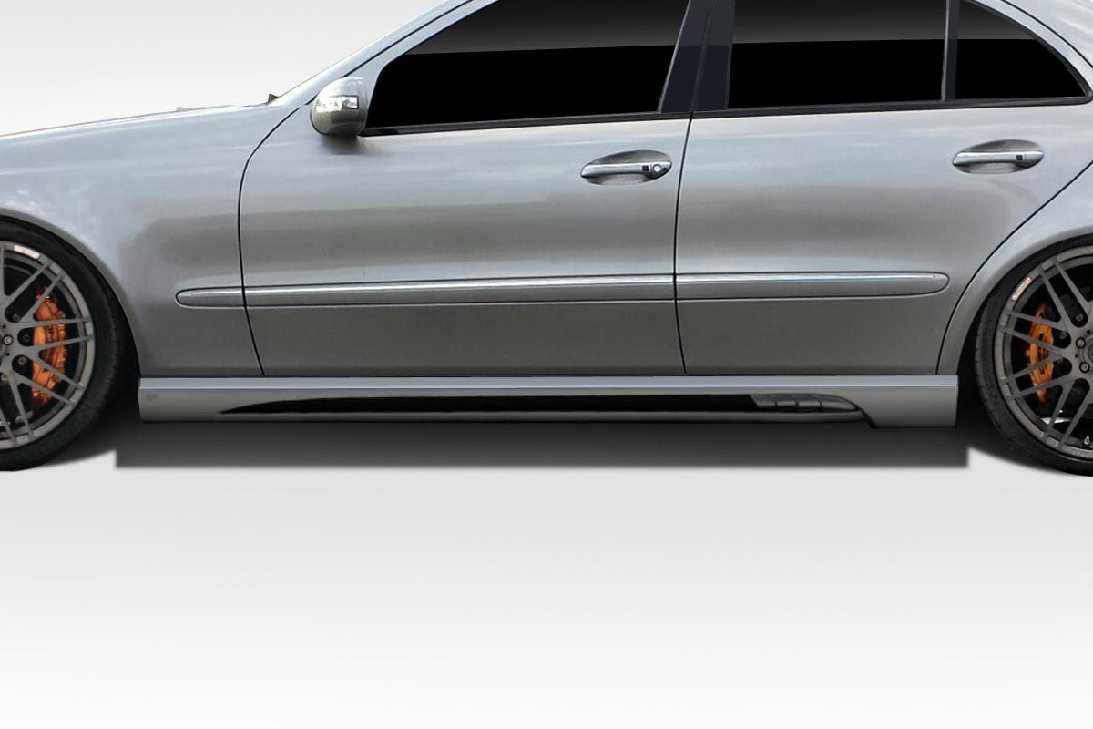 Extreme Dimensions Duraflex W-1 Side Skirts Compatible With 2003-2009 Mercedes E Class - 2 Piece - 112235