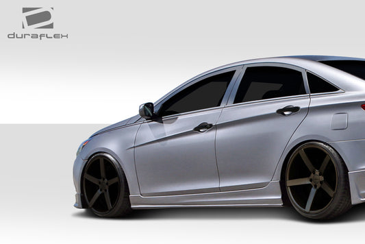Extreme Dimensions Duraflex Racer Side Skirts Compatible With 2011-2014 Hyundai Sonata - 2 Piece - 112242