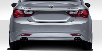 Extreme Dimensions Duraflex Racer Rear Lip Add On Spoiler Compatible With 2011-2013 Hyundai Sonata - 1 Piece - 112243