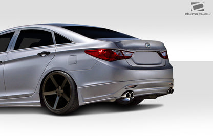 Extreme Dimensions Duraflex Racer Rear Lip Add On Spoiler Compatible With 2011-2013 Hyundai Sonata - 1 Piece - 112243