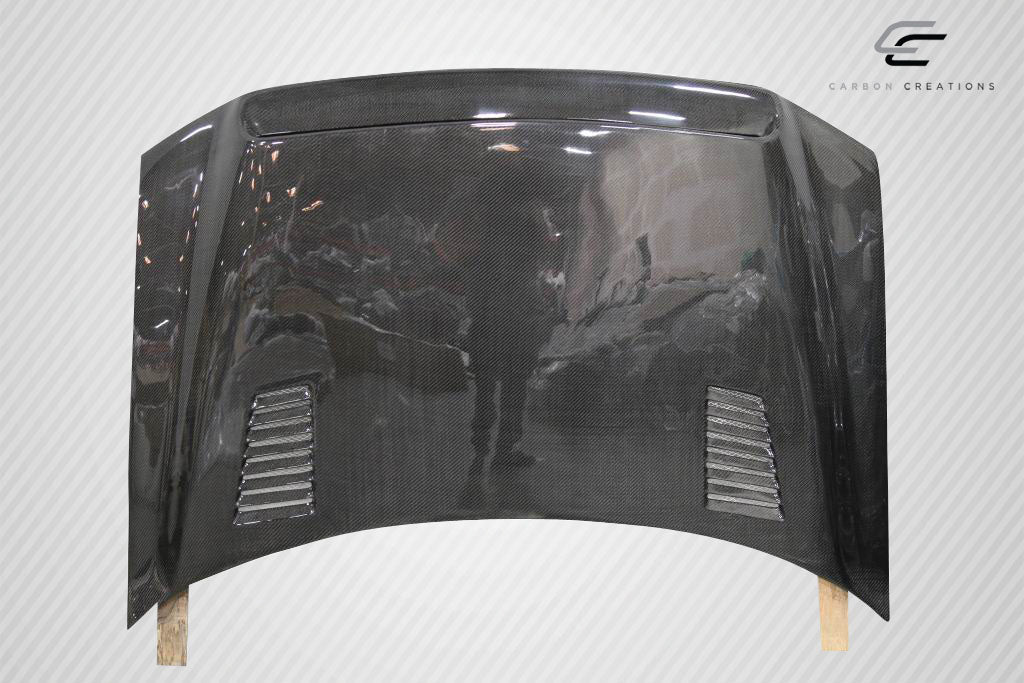 Carbon Creations Super Snake Hood Compatible With 2004-2008 Ford F150 - 1 Piece - 112247