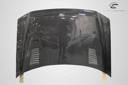Carbon Creations Super Snake Hood Compatible With 2004-2008 Ford F150 - 1 Piece - 112247