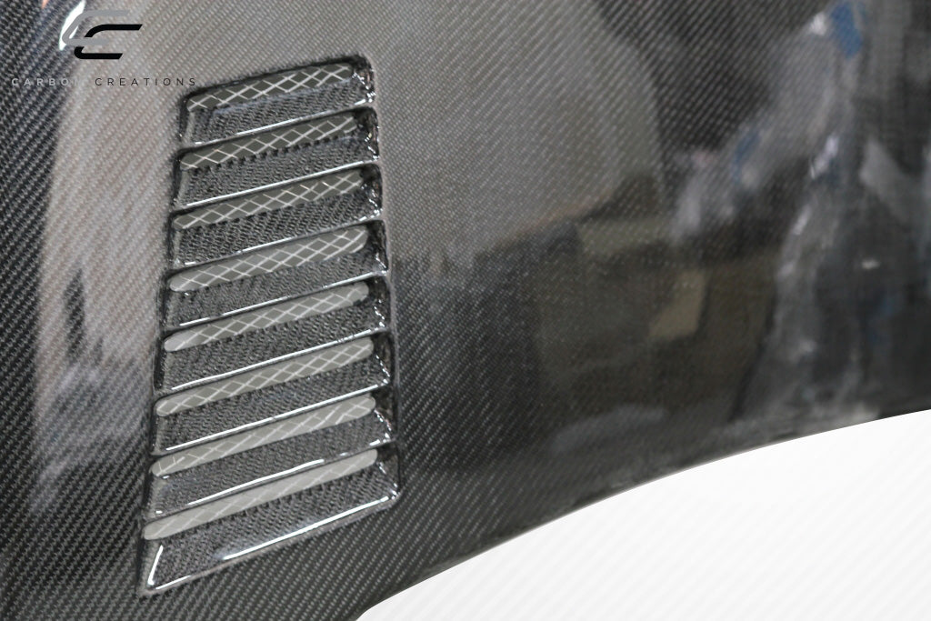 Carbon Creations Super Snake Hood Compatible With 2004-2008 Ford F150 - 1 Piece - 112247
