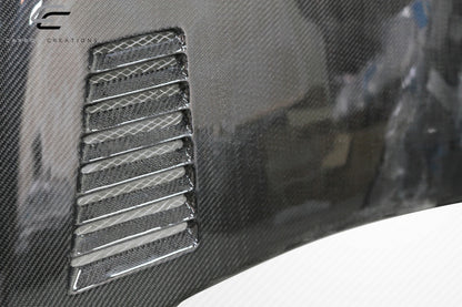 Carbon Creations Super Snake Hood Compatible With 2004-2008 Ford F150 - 1 Piece - 112247