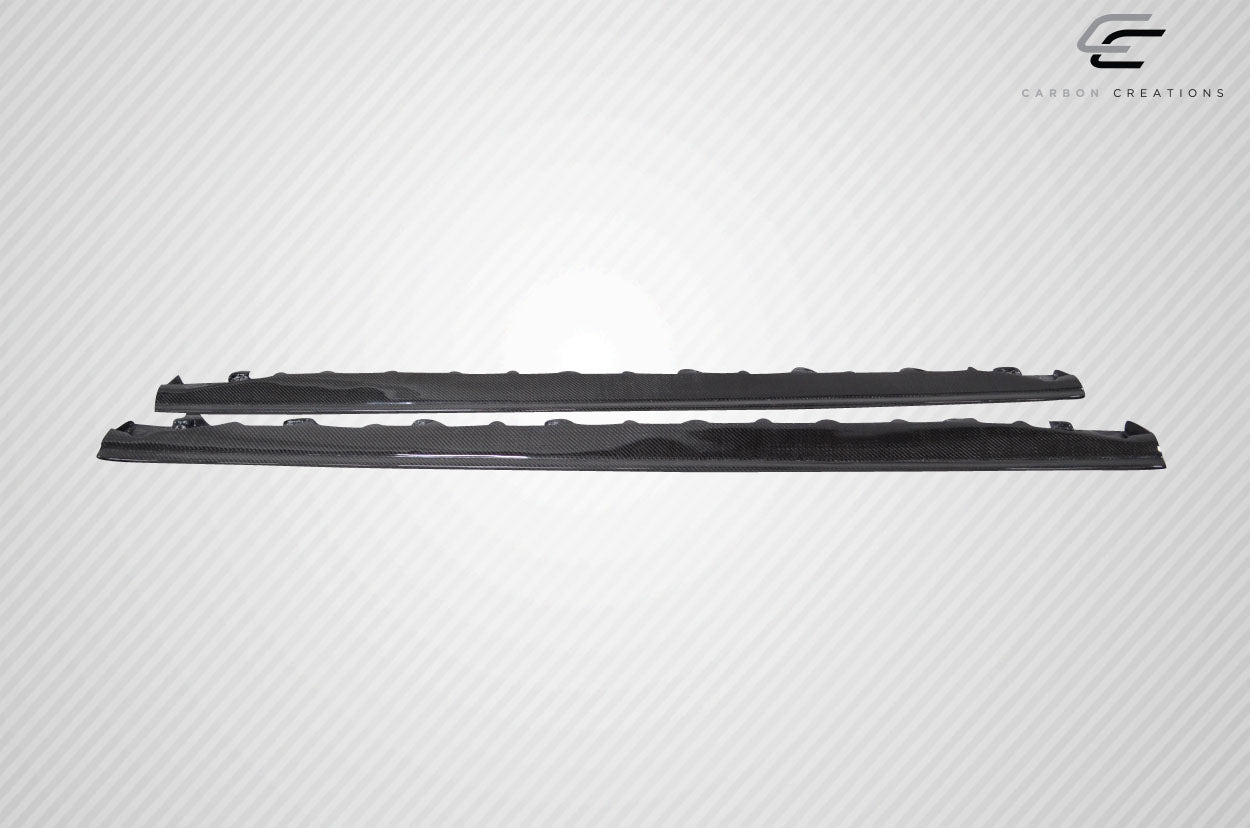 Carbon Creations GT Concept Side Skirts Compatible With 2015-2023 Ford Mustang - 2 Piece - 112249