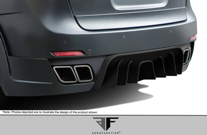 Aero Function AF-4 Exhaust Tips Compatible With 2011-2014 Porsche Cayenne - 4 Piece - 112287