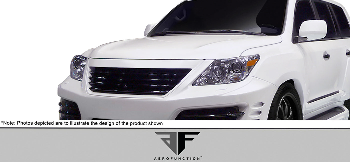 Aero Function AF-1 Wide Body Grille Compatible With 2008-2015 Lexus LX - 1 Piece - 112293