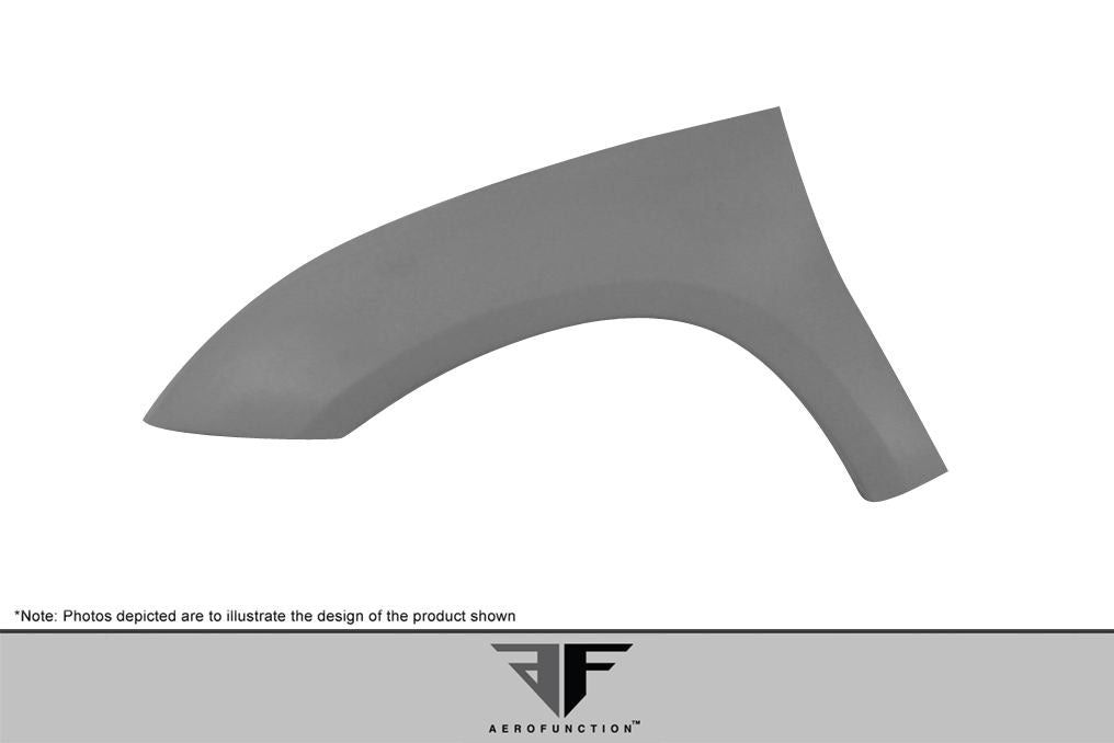 Aero Function AF-1 Wide Body Front Fenders Compatible With 2008-2015 Lexus LX - 2 Piece - 112294