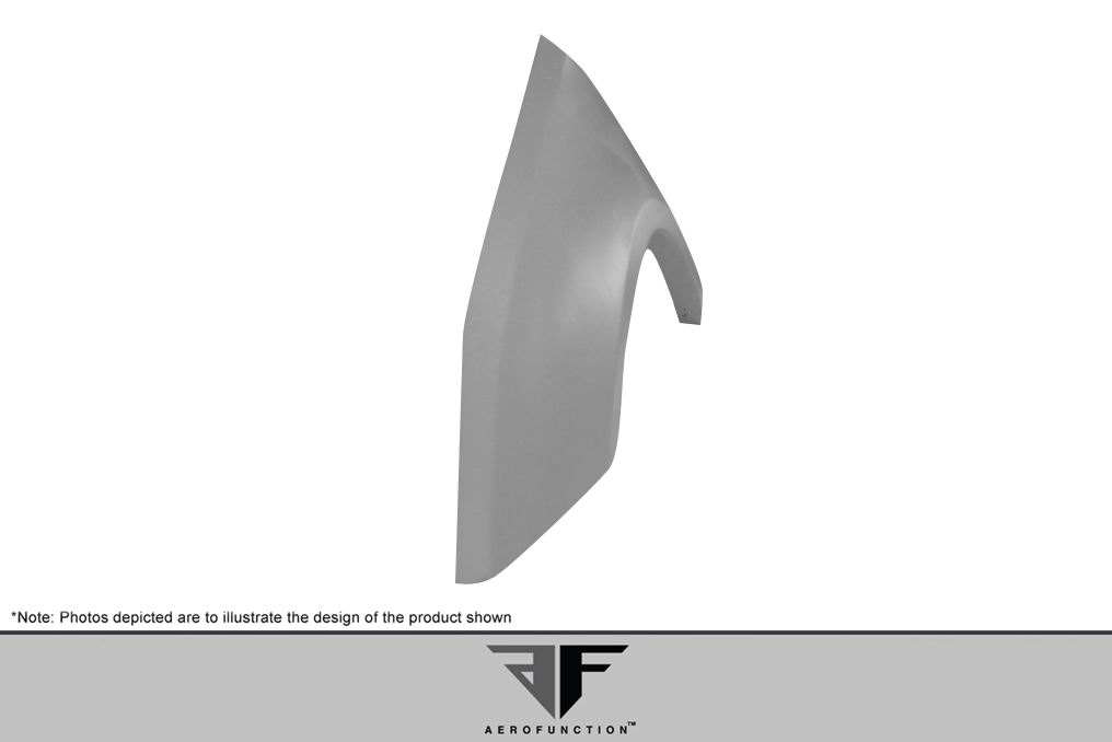 Aero Function AF-1 Wide Body Front Fenders Compatible With 2008-2015 Lexus LX - 2 Piece - 112294