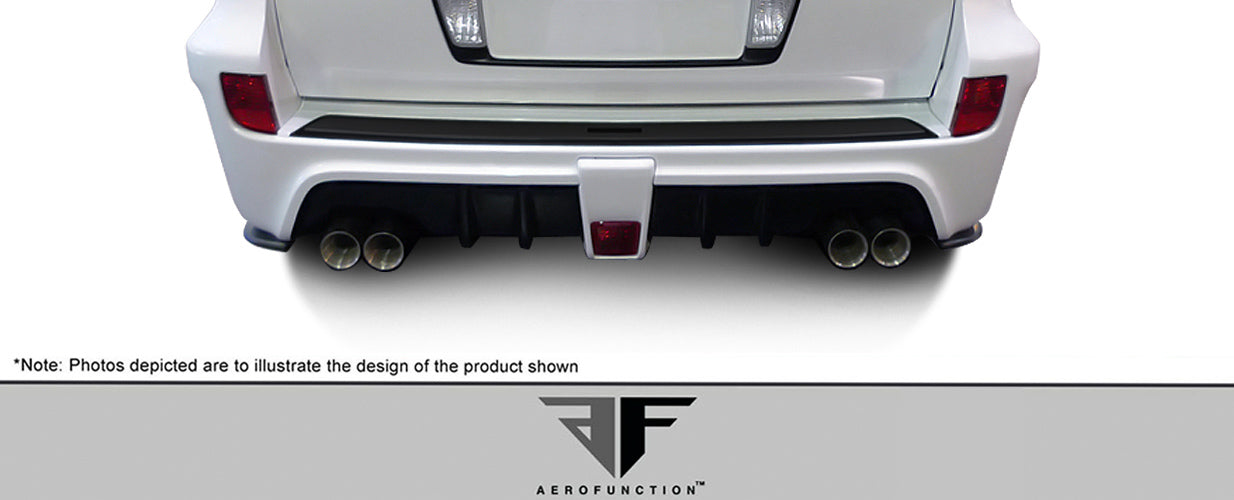 Aero Function AF-1 Exhaust Tips Compatible With 2008-2015 Lexus LX - 4 Piece - 112298