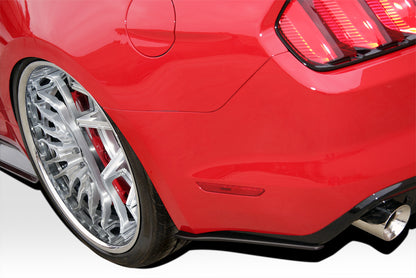 Extreme Dimensions Duraflex GT Concept Rear Lip Add On Spoiler Compatible With 2015-2017 Ford Mustang - 2 Piece - 112315