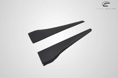 Carbon Creations GT Concept Rear Lip Add On Spoiler Compatible With 2015-2017 Ford Mustang - 2 Piece - 112316