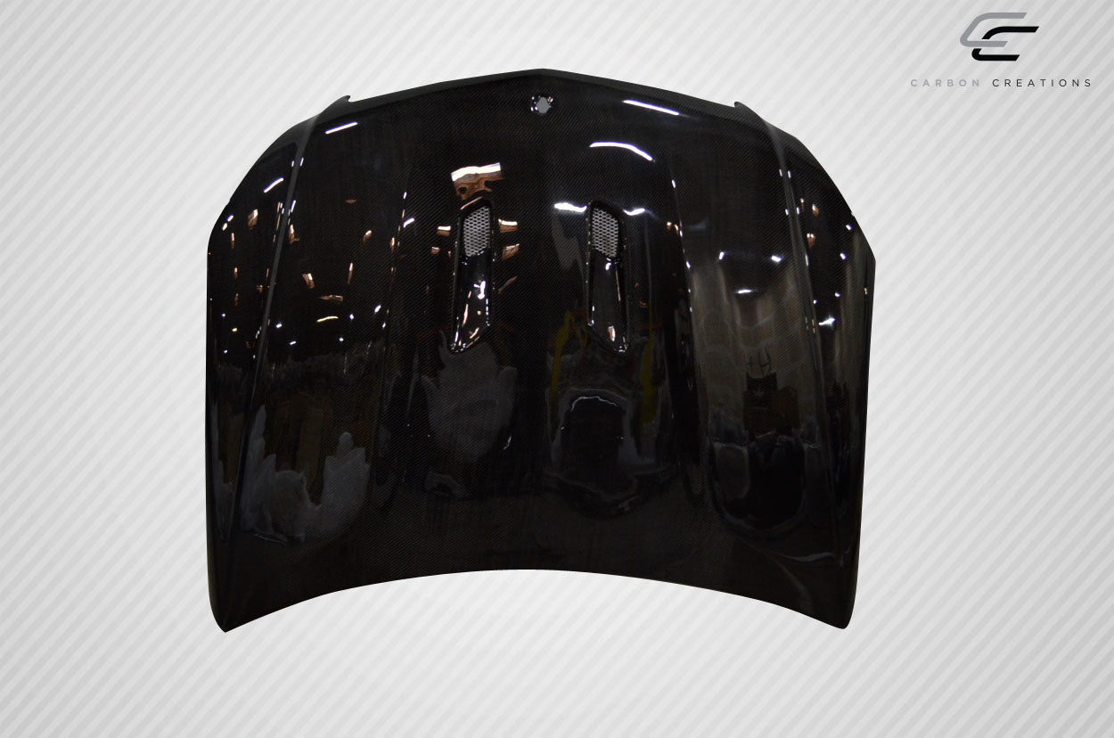 Carbon Creations Black Series Look Hood Compatible With 2012-2014 Mercedes C Class - 1 Piece - 112323