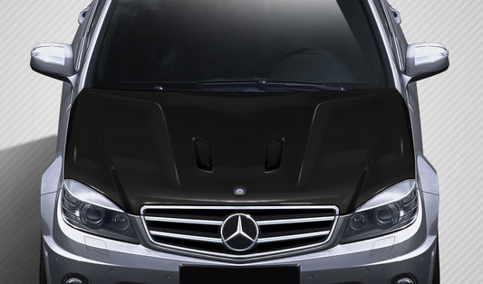 Carbon Creations Black Series Look Hood Compatible With 2008-2011 Mercedes C63 - 1 Piece - 112324