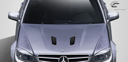 Carbon Creations Black Series Look Hood Compatible With 2008-2011 Mercedes C63 - 1 Piece - 112324