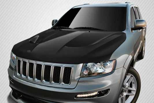 Carbon Creations SRT8 Look Hood Compatible With 2011-2022 Jeep Grand Cherokee - 1 Piece - 112331