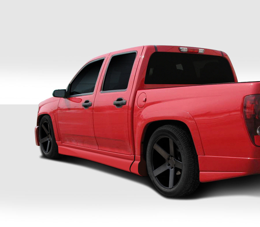 Extreme Dimensions Duraflex BT-1 Side Skirts Compatible With 2004-2009 Chevrolet Colorado - 4 Piece - 112336
