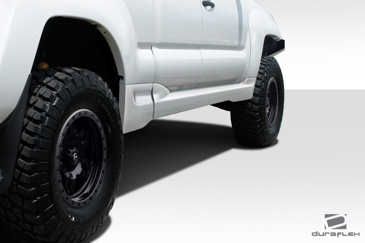 Extreme Dimensions Duraflex BT-1 Side Skirts Compatible With 2005-2010 Toyota Tacoma - 4 Piece - 112337