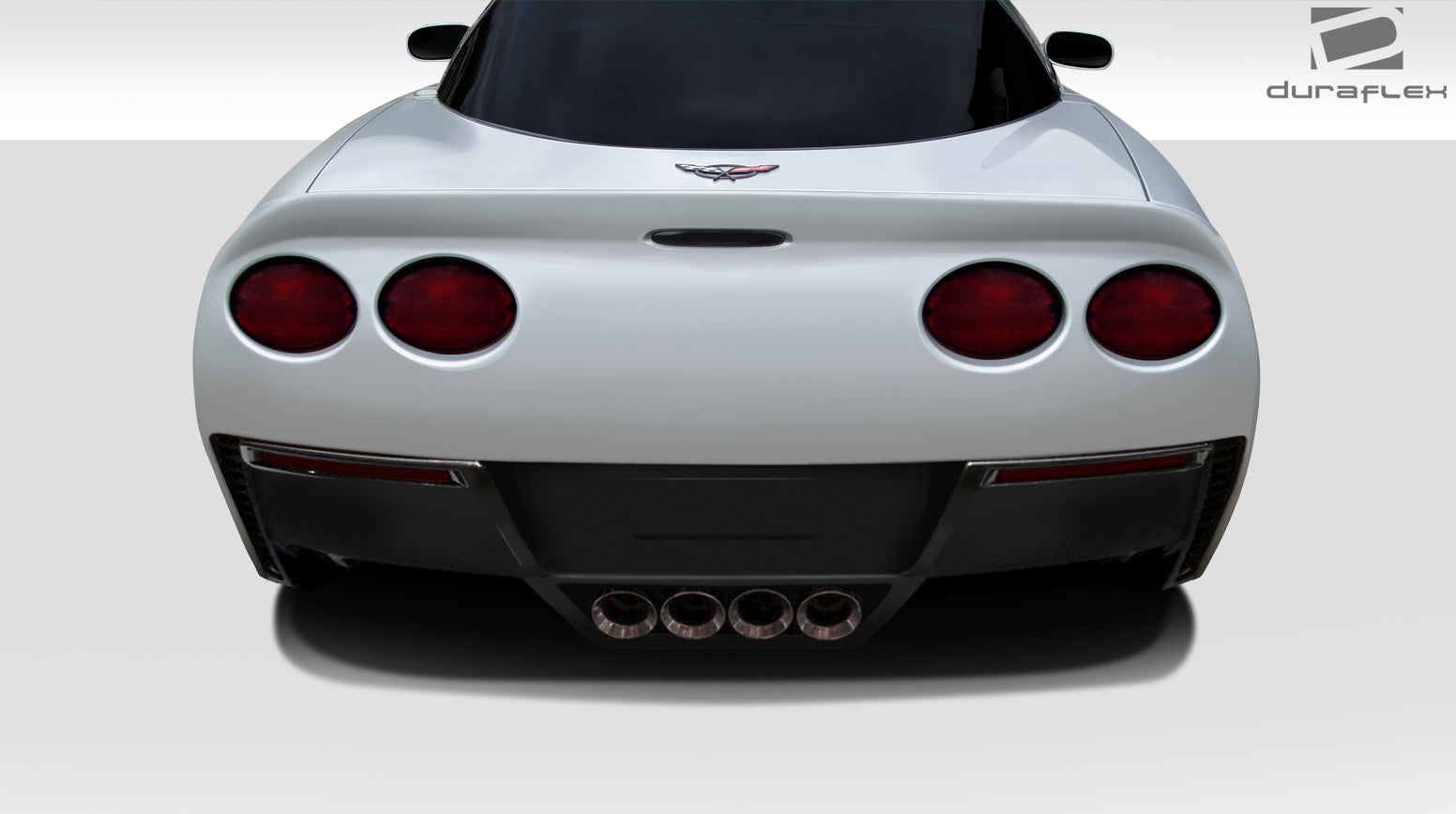 Extreme Dimensions Duraflex Stingray Z Rear Bumper Cover Compatible With 1997-2004 Chevrolet Corvette - 1 Piece - 112340