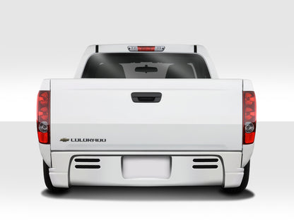 Extreme Dimensions Duraflex BT-1 Rear Bumper Cover Compatible With 2004-2009 Chevrolet Colorado - 1 Piece - 112343