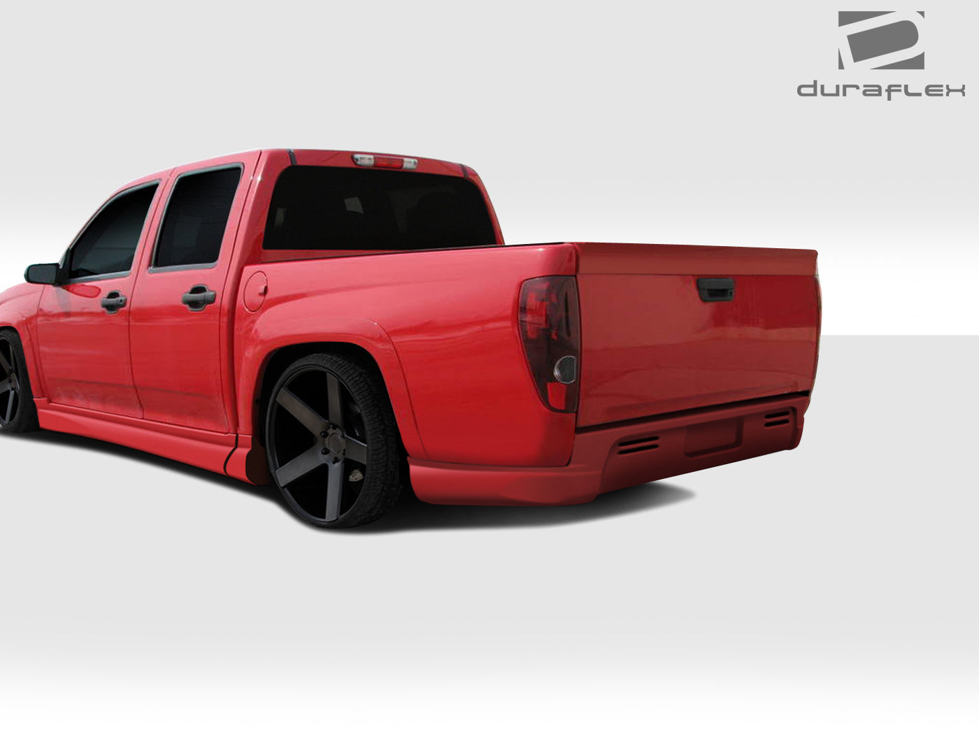 Extreme Dimensions Duraflex BT-1 Rear Bumper Cover Compatible With 2004-2009 Chevrolet Colorado - 1 Piece - 112343