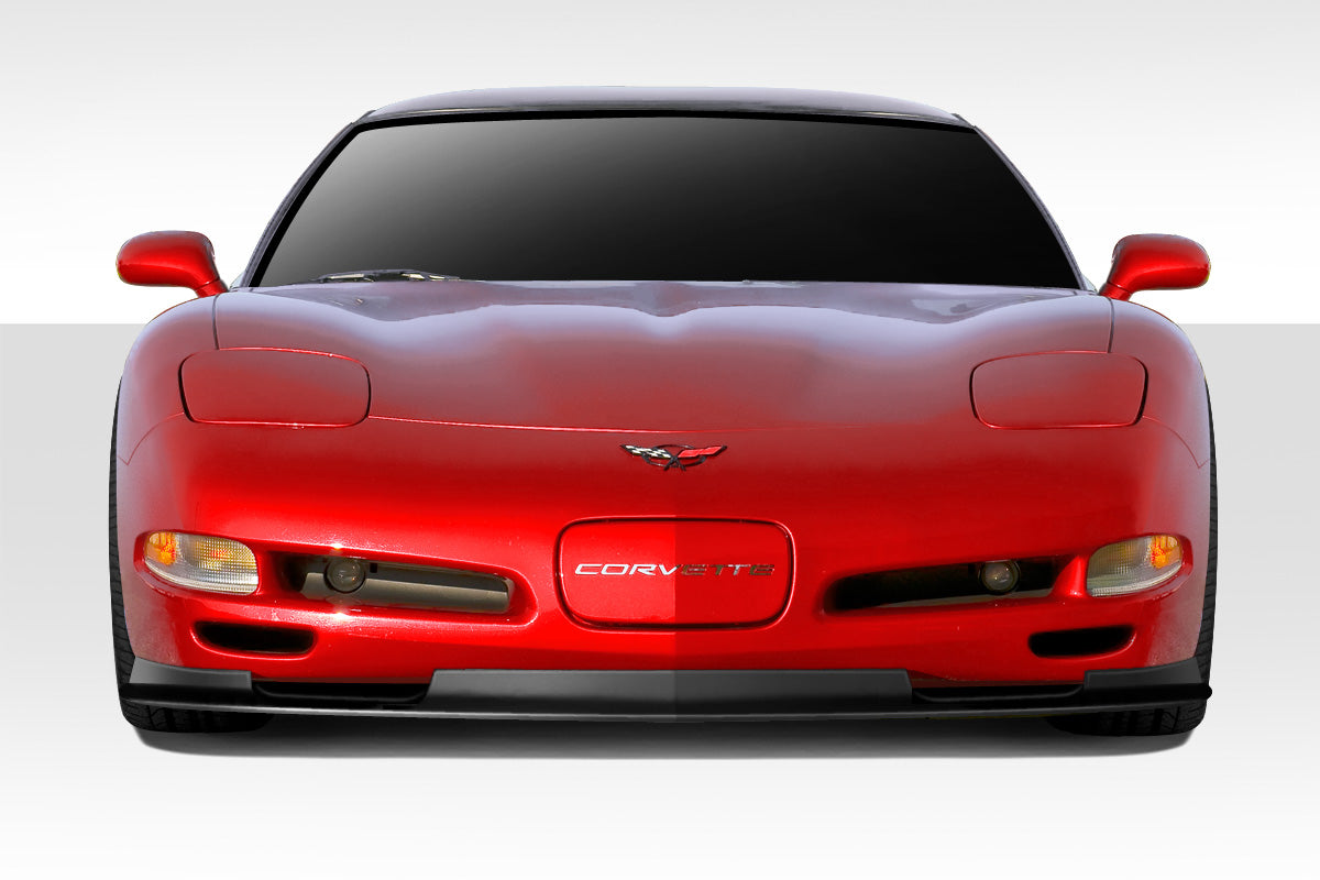 Extreme Dimensions Duraflex ZR1 Front Lip Spoiler Compatible With 1997-2004 Chevrolet Corvette - 1 Piece - 112351