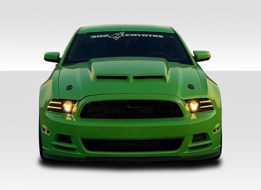 Extreme Dimensions Duraflex CVX Hood Compatible With 2013-2014 Ford Mustang - 1 Piece - 112358