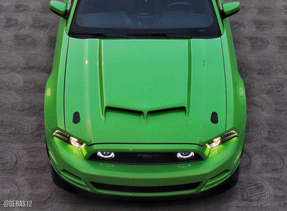 Extreme Dimensions Duraflex CVX Hood Compatible With 2013-2014 Ford Mustang - 1 Piece - 112358