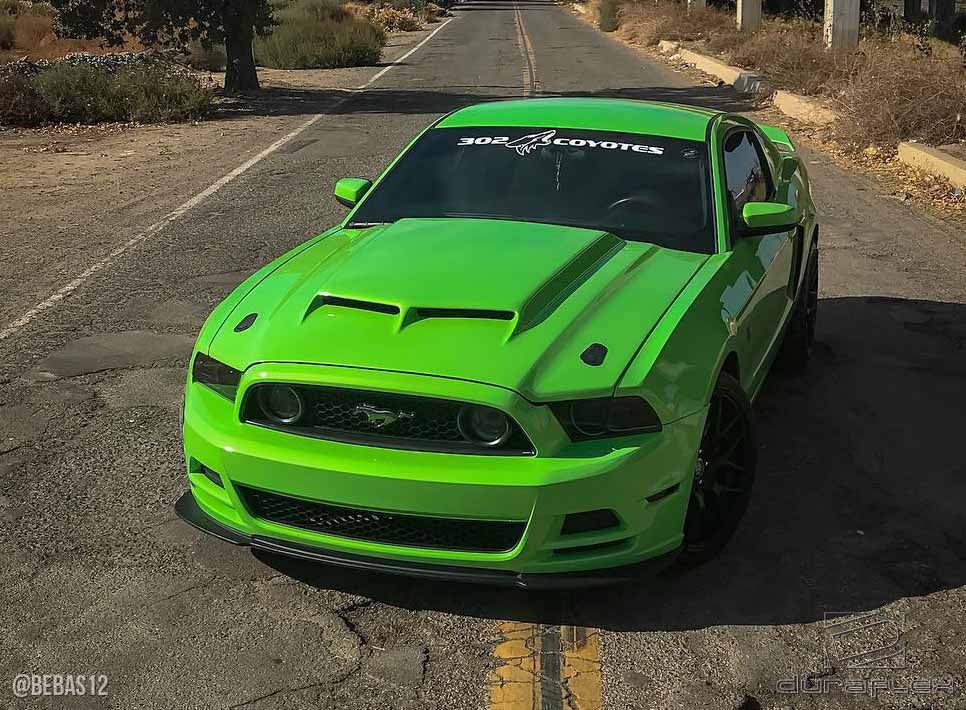 Extreme Dimensions Duraflex CVX Hood Compatible With 2013-2014 Ford Mustang - 1 Piece - 112358