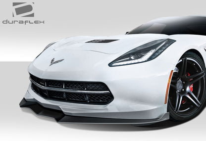 Extreme Dimensions Duraflex GT Concept Front Lip Spoiler Compatible With 2014-2019 Chevrolet Corvette - 1 Piece - 112361