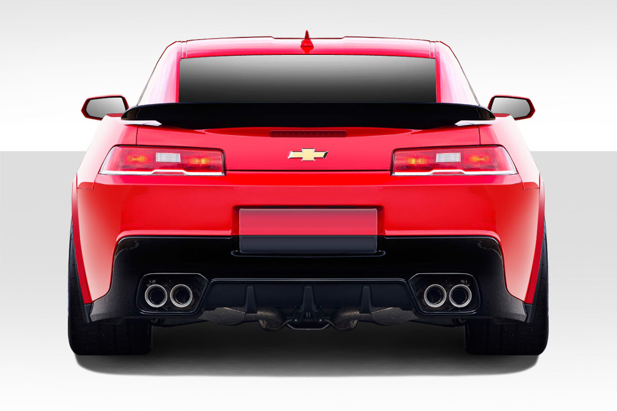 Extreme Dimensions Duraflex Z28 Rear Bumper Cover Compatible With 2014-2015 Chevrolet Camaro - 1 Piece - 112364