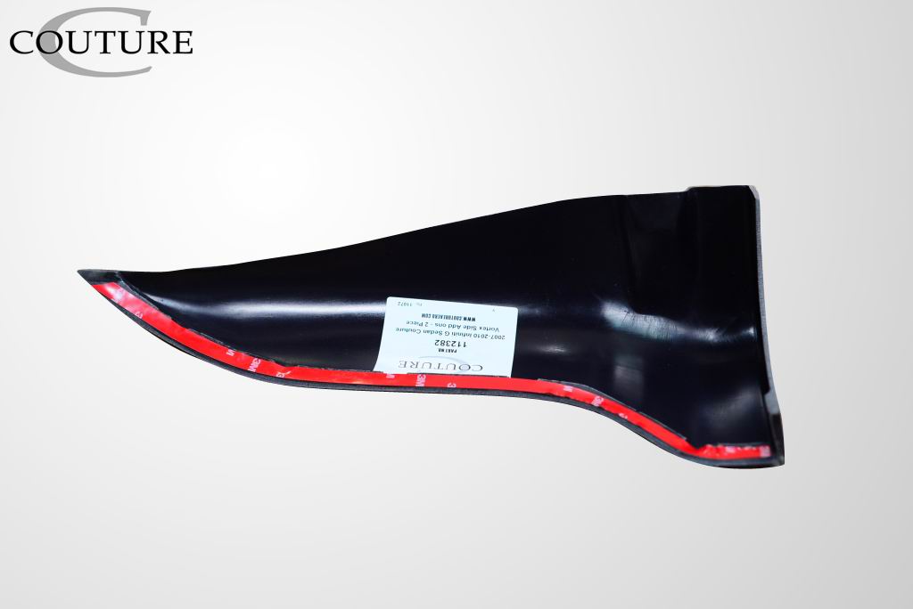 Couture Vortex Side Skirts Compatible With 2007-2009 Infiniti G Sedan - 2 Piece - 112382