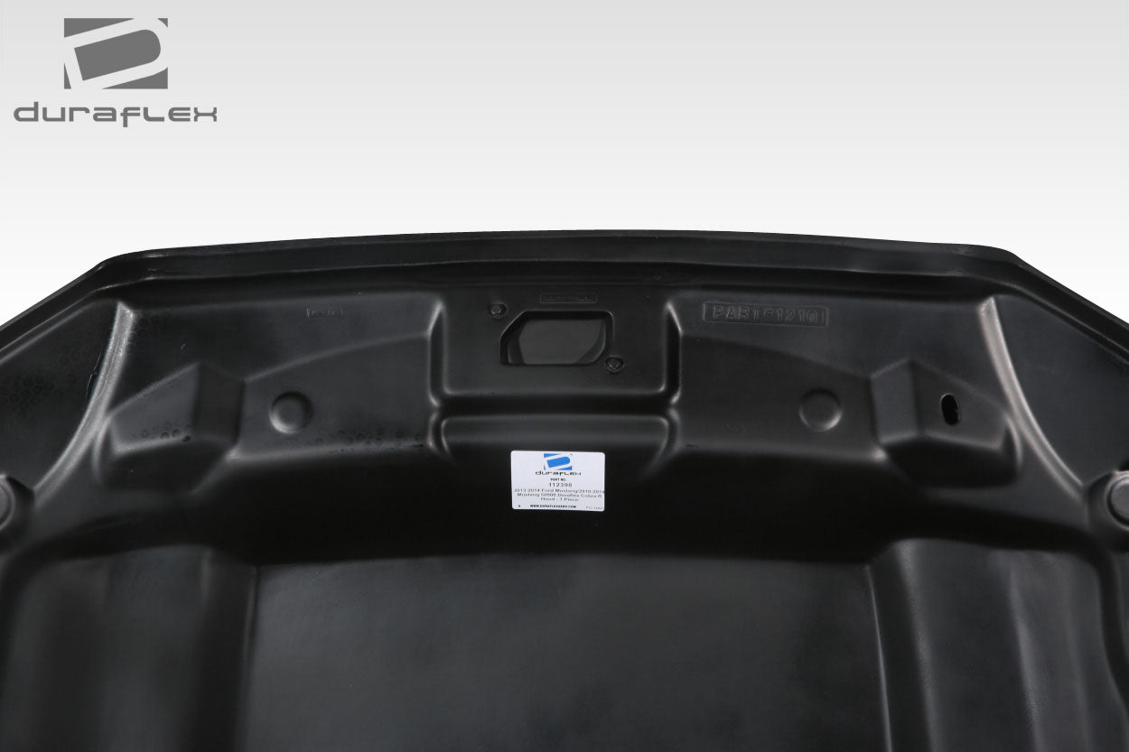 Extreme Dimensions Duraflex Cobra R Hood Compatible With 2013-2014 Ford Mustang - 1 Piece - 112398