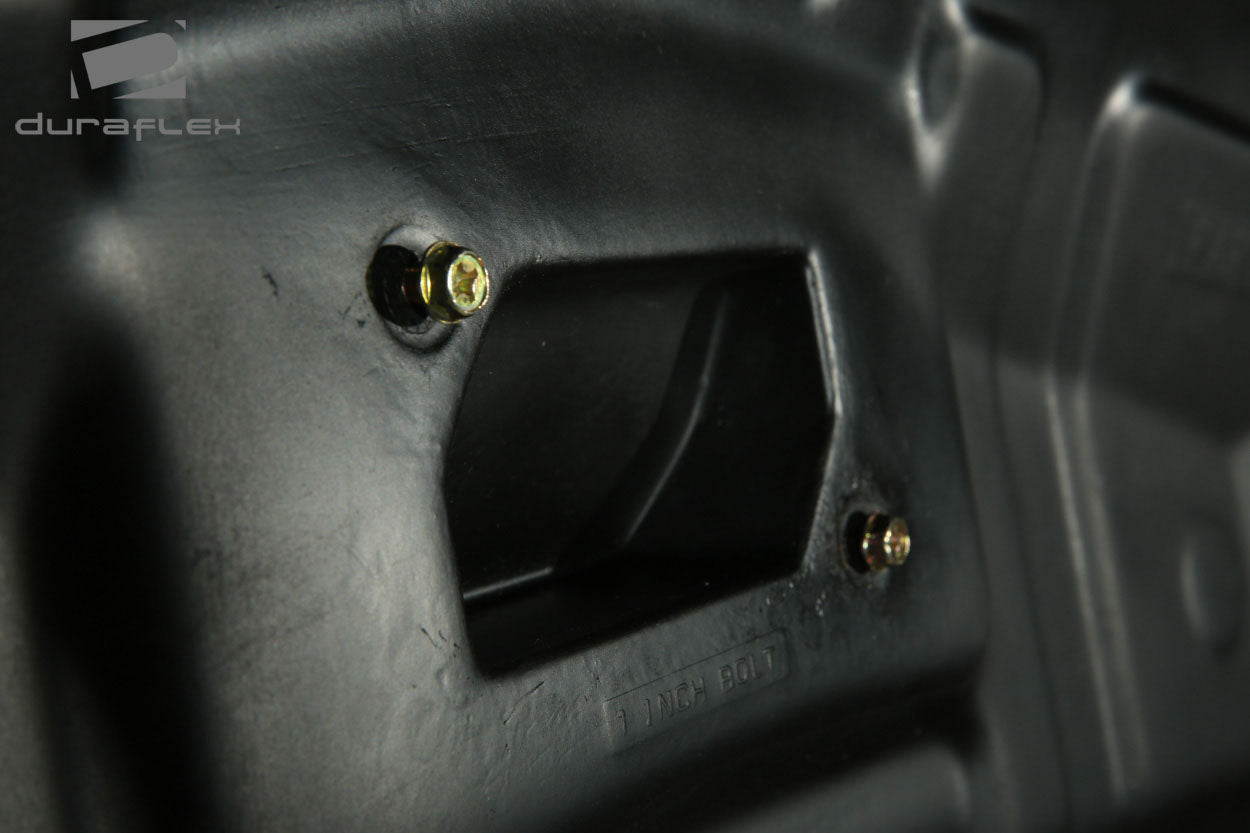 Extreme Dimensions Duraflex 4" Cowl Hood Compatible With 2010-2012 Ford Mustang - 1 Piece - 112401