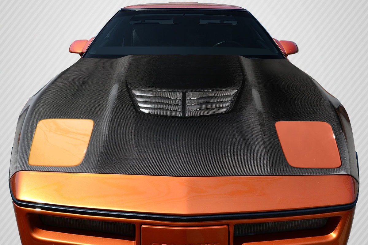 Carbon Creations Stingray Z Hood Compatible With 1985-1996 Chevrolet Corvette - 1 Piece - 112406