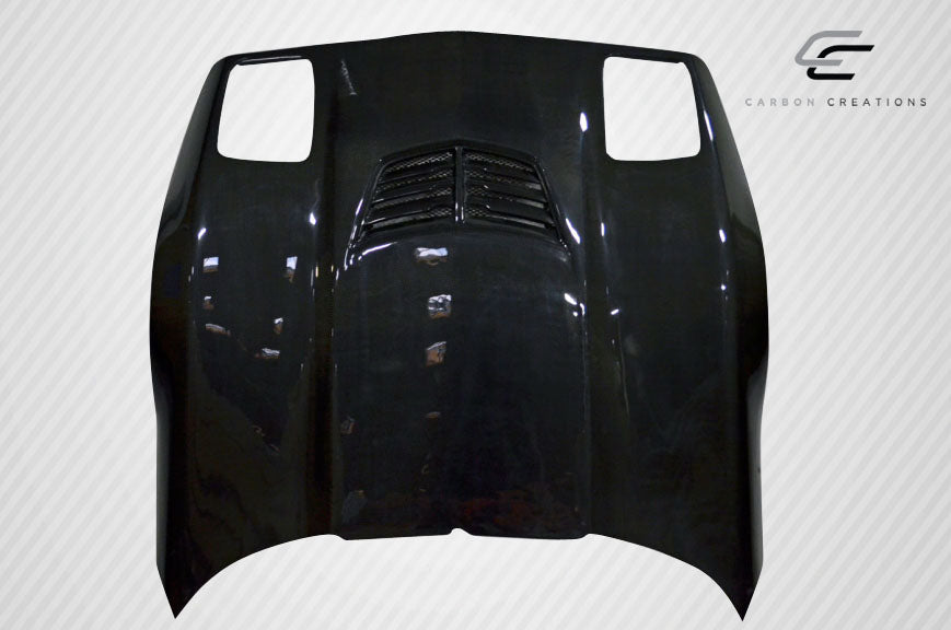 Carbon Creations Stingray Z Hood Compatible With 1985-1996 Chevrolet Corvette - 1 Piece - 112406