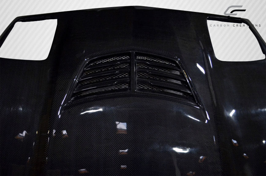 Carbon Creations Stingray Z Hood Compatible With 1985-1996 Chevrolet Corvette - 1 Piece - 112406
