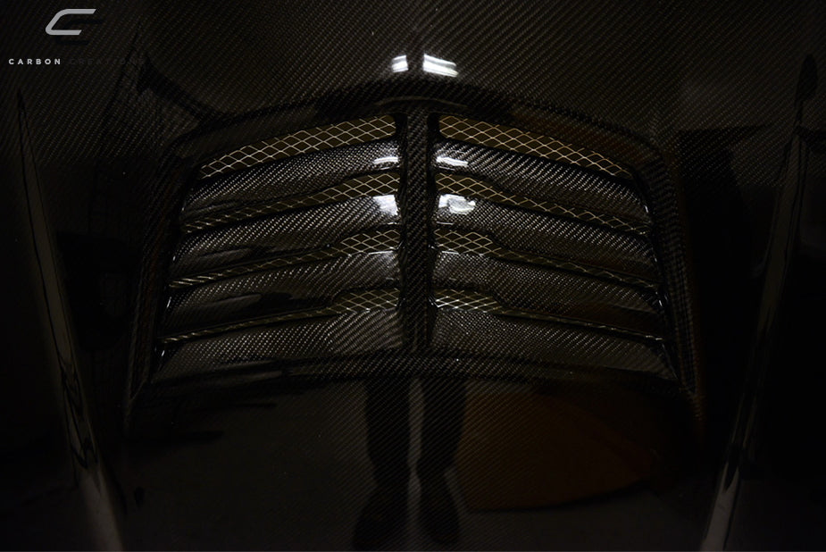 Carbon Creations Stingray Z Hood Compatible With 2011-2015 Chevrolet Cruze - 1 Piece - 112408