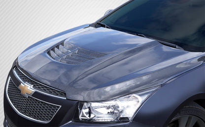 Carbon Creations Stingray Z Hood Compatible With 2011-2015 Chevrolet Cruze - 1 Piece - 112408