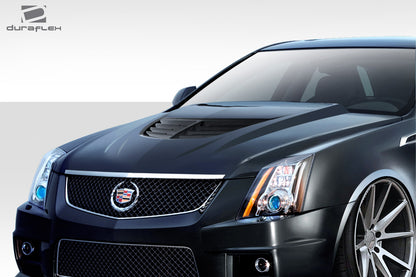Extreme Dimensions Duraflex Stingray Z Hood Compatible With 2009-2014 Cadillac CTS-V - 1 Piece - 112415