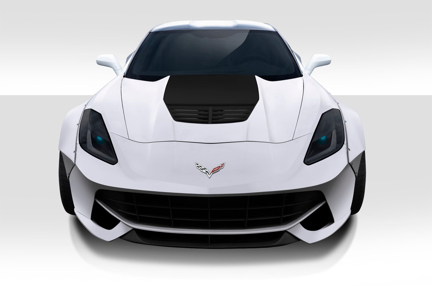 Extreme Dimensions Duraflex Z06 Hood Compatible With 2014-2019 Chevrolet Corvette - 1 Piece - 112419