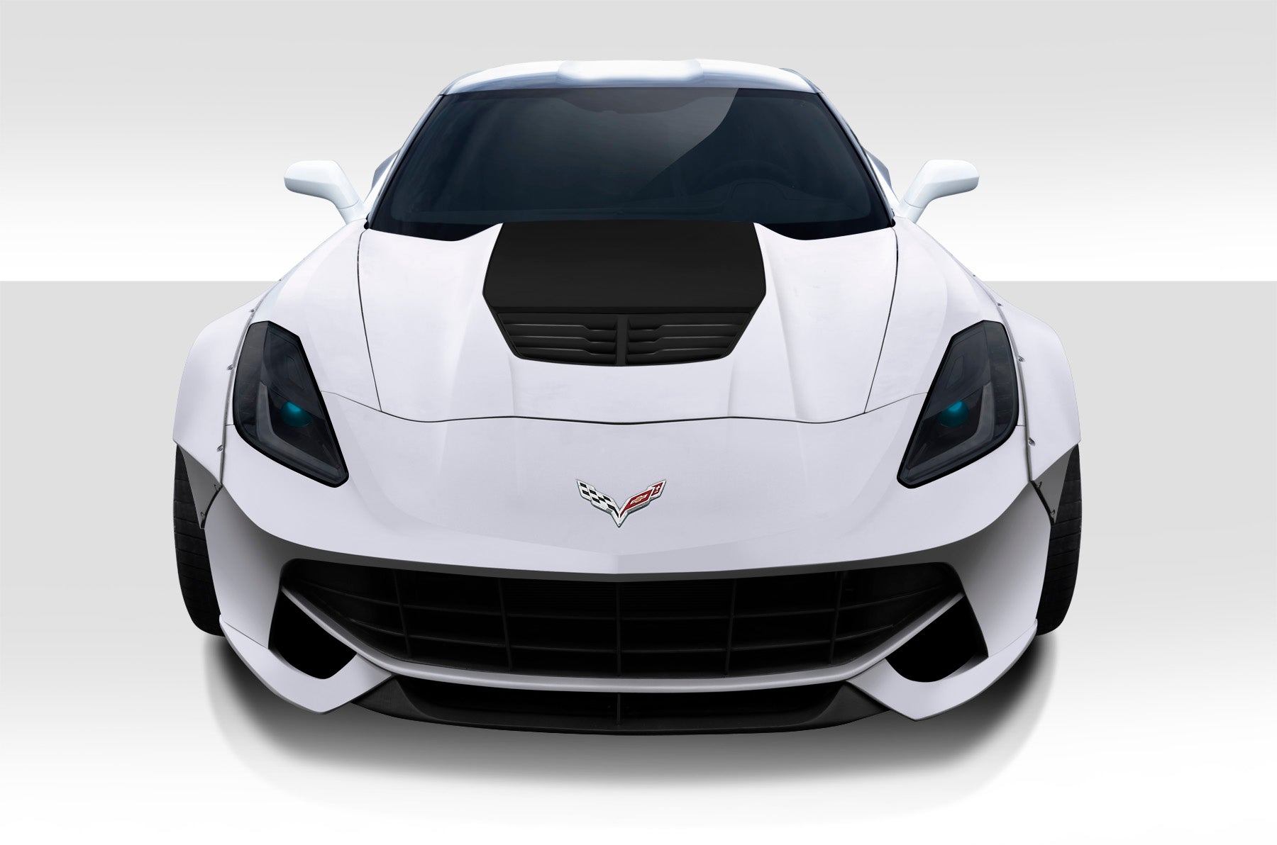 Extreme Dimensions Duraflex Z06 Hood Compatible With 2014-2019 Chevrolet Corvette - 1 Piece - 112419