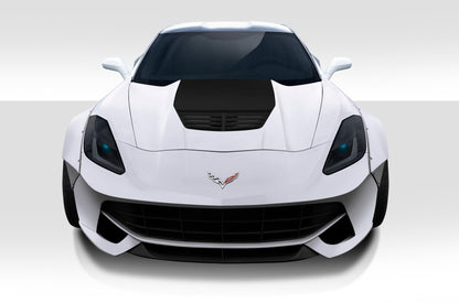 Extreme Dimensions Duraflex Z06 Hood Compatible With 2014-2019 Chevrolet Corvette - 1 Piece - 112419