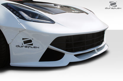 Extreme Dimensions Duraflex Gran Veloce Front Bumper Cover Compatible With 2014-2019 Chevrolet Corvette - 1 Piece - 112424