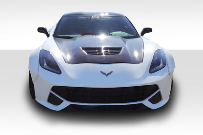 Extreme Dimensions Duraflex Gran Veloce Front Bumper Cover Compatible With 2014-2019 Chevrolet Corvette - 1 Piece - 112424