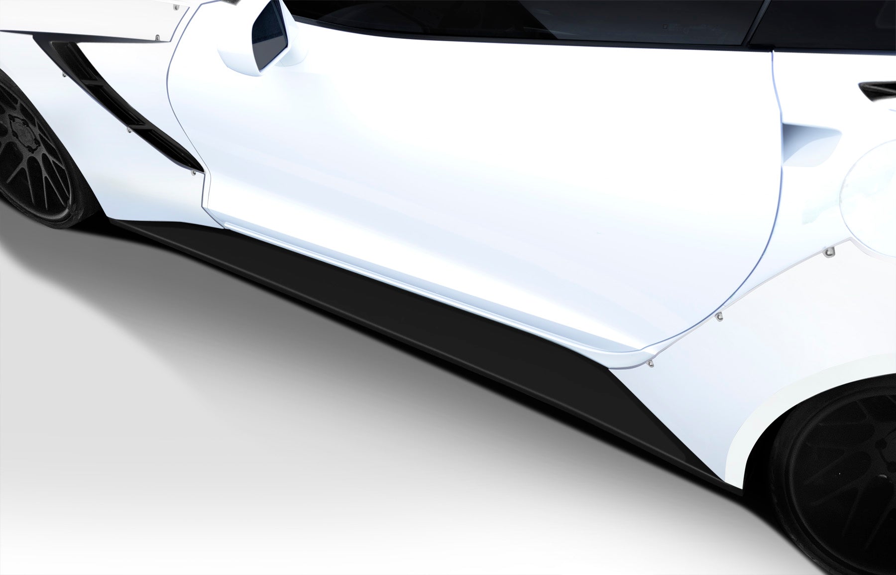 Extreme Dimensions Duraflex Gran Veloce Wide Body Kit Compatible With 2014-2019 Chevrolet Corvette - 8 Piece - 112500