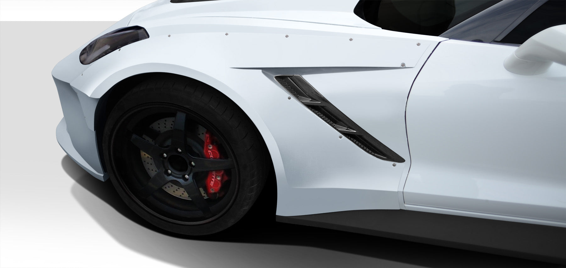 Extreme Dimensions Duraflex Gran Veloce Wide Body Kit Compatible With 2014-2019 Chevrolet Corvette - 8 Piece - 112500