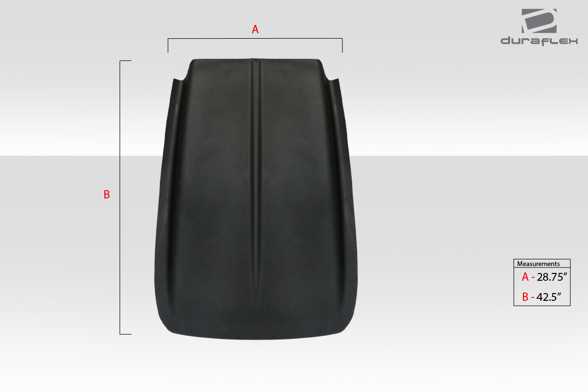 Extreme Dimensions Duraflex Universal Z28 Look Hood Cowl Scoop Body Kit - 1 Piece - 112439