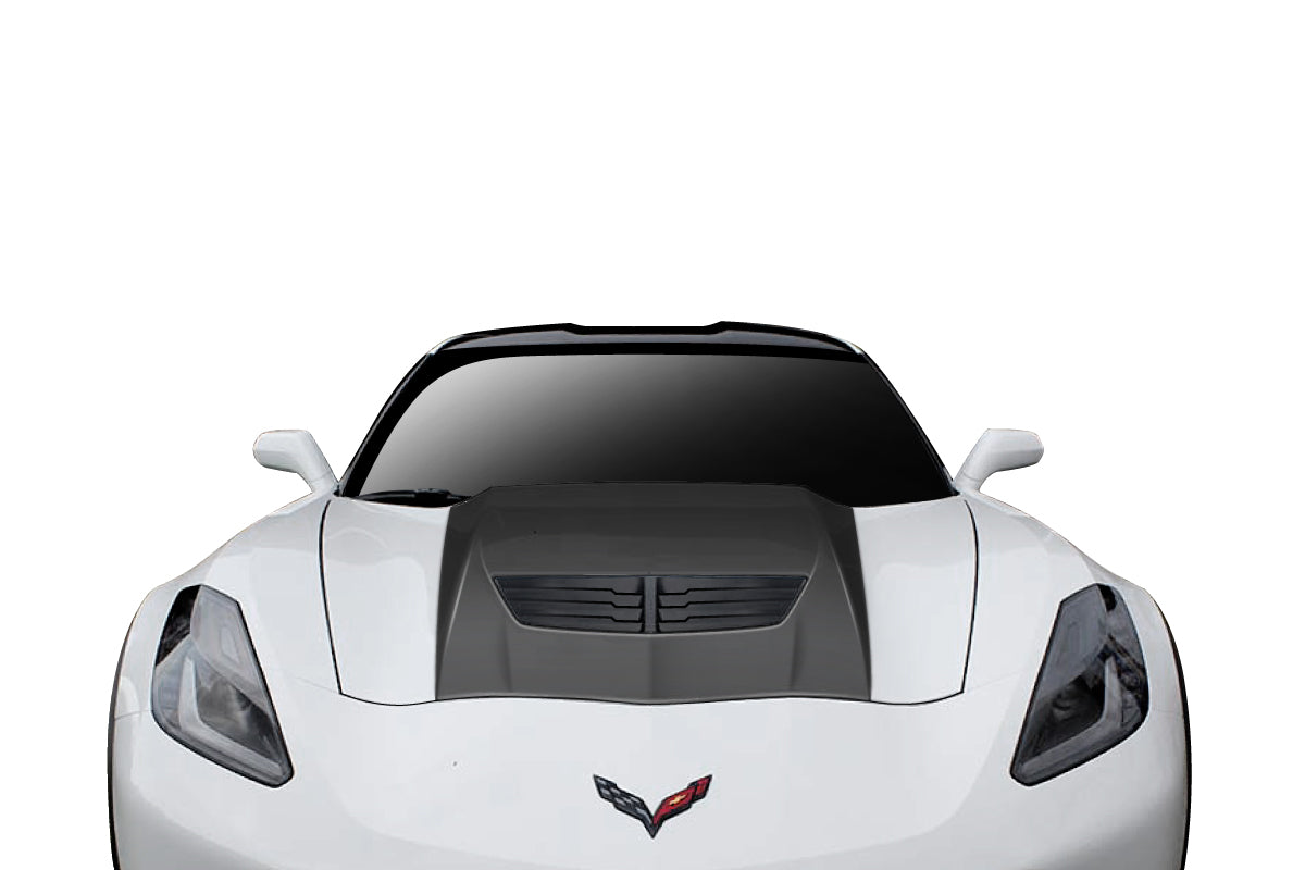 Extreme Dimensions Duraflex Universal Z06 Look Hood Cowl Scoop Body Kit - 1 Piece - 112447